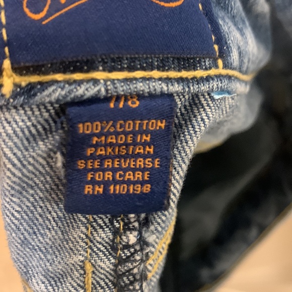 Aeropostale Short Distressed Denim Skirt - Picture 8 of 8